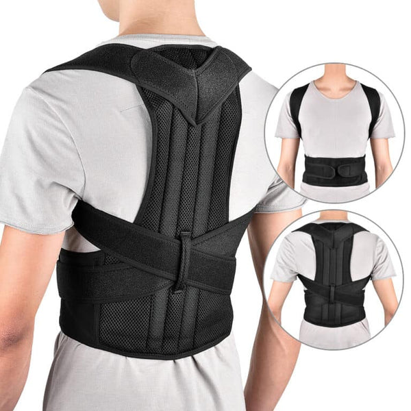 Back pain belt and support Posture Corrector Shoulder Support Belt Upper and Lower Back Pain Relief